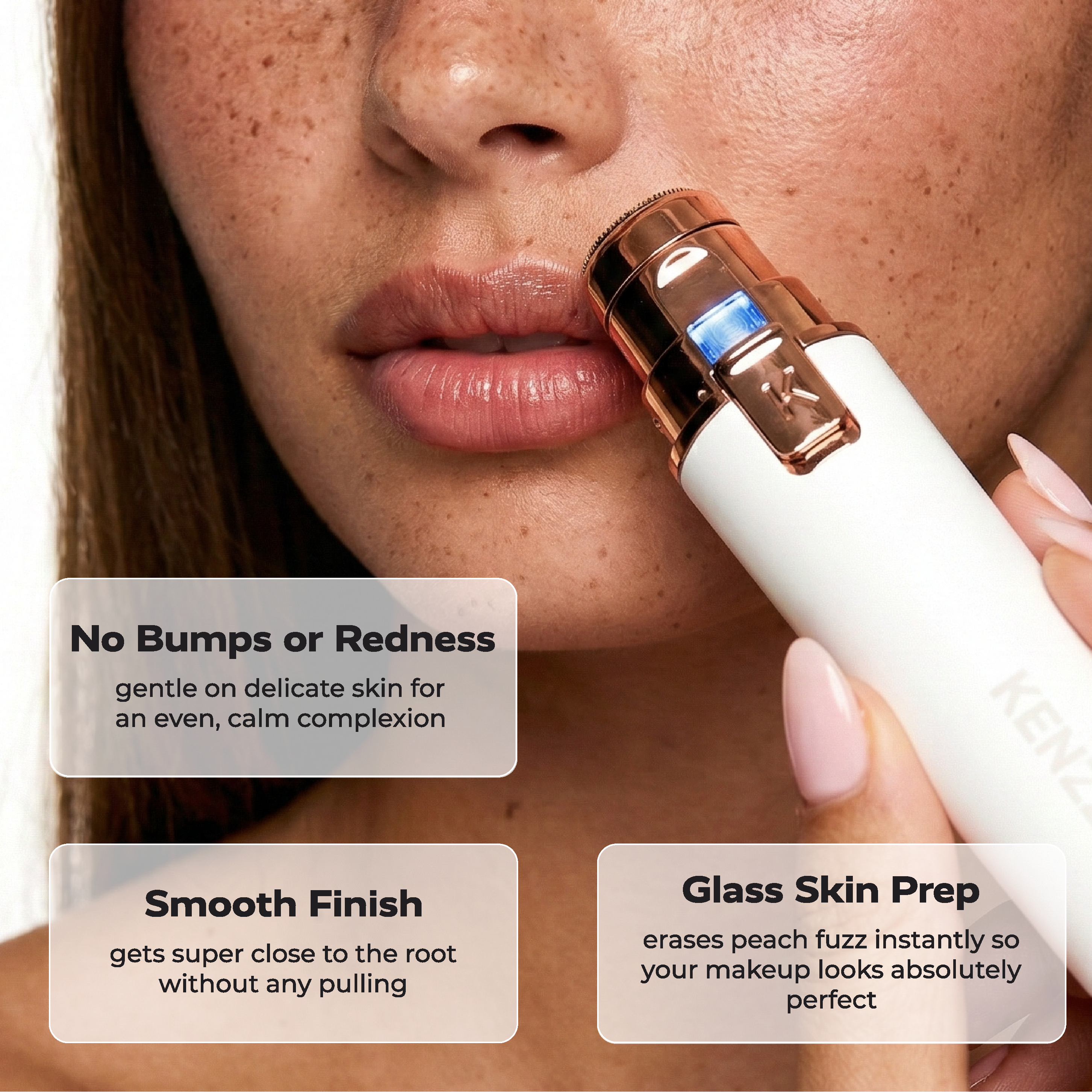 2-in-1 Face & Eyebrow Shaver